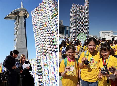 Castle Made From 50000 Milk Cartons Breaks World Record