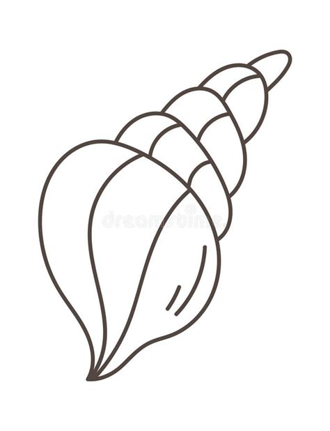 Seashell Icon Stock Vector Illustration Of Shell Oyster 273902349