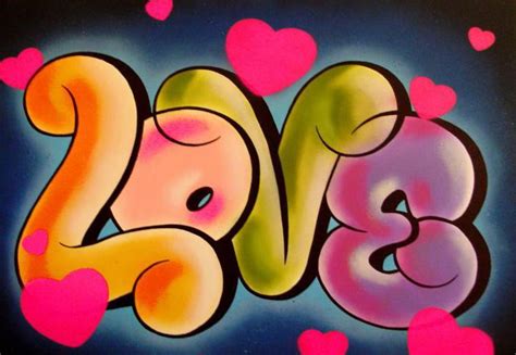 Simple Love Bubbles Letters Graffiti Ideas Graffiti Lettering Love