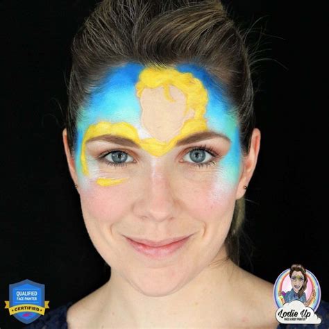 Frozen Elsa Face Paint Step By Step By Elodie Ternois Face