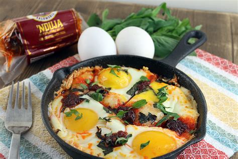 Baked Eggs With Nduja Keto Delivered