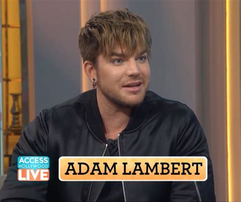 Американский певец, автор песен, актёр и филантроп. Adam Lambert - A New Doo And A Don't on Access Hollywood LIVE!