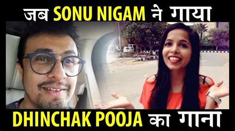 When Sonu Nigam Sang Dhinchak Pooja’s Song In Kumar Sanu Voice Dilon Ka Shooter Youtube