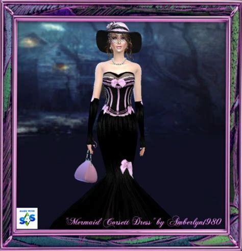 Corset Mermaid Set At Amberlyn Designs Sims 4 Updates