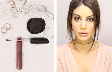 Makeup Using Nude And Brown Lipsticks Camila Coelho