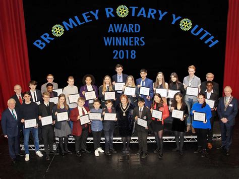 Youth Awards 201718 Rotary Bromley