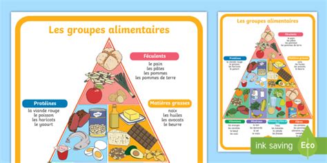 Poster Les Groupes Alimentaires Teacher Made