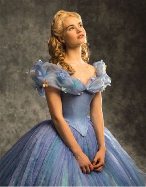Lily James As Cinderella Cinderella Dresses Cinderella Cosplay Cinderella Movie