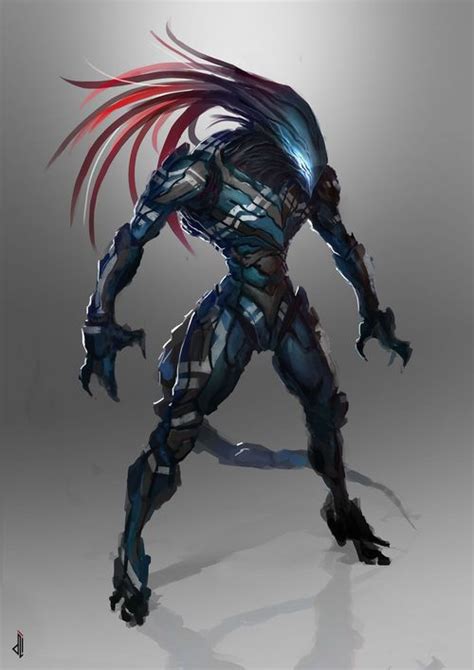 By Dei Iglesias Scifi Fantasy Horror Com Alien Concept Art Sci Fi Concept Art Fantasy