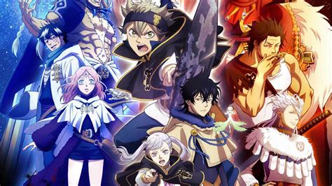 Black Clover Anime Laptop Wallpapers Top Free Black Clover Anime