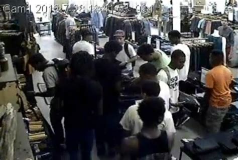 Retail Store On Chicagos South Side Hit By Flash Mob Robbery