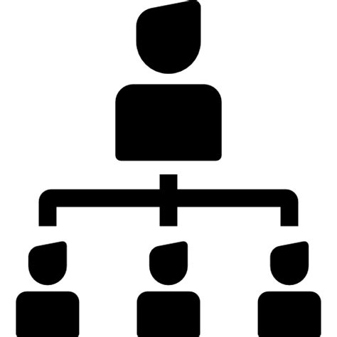 Hierarchical, Hierarchical Structure, Business, Boss icon