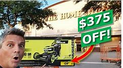 Home Depot Ryobi Lawnmower $375 Off! CLEARANCE! Go NOW!
