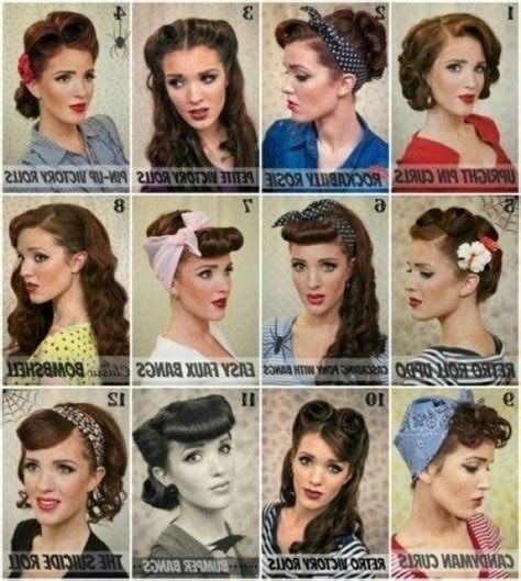 Image Result For 50s Hairstyles For Long Hair Tutorial Retro