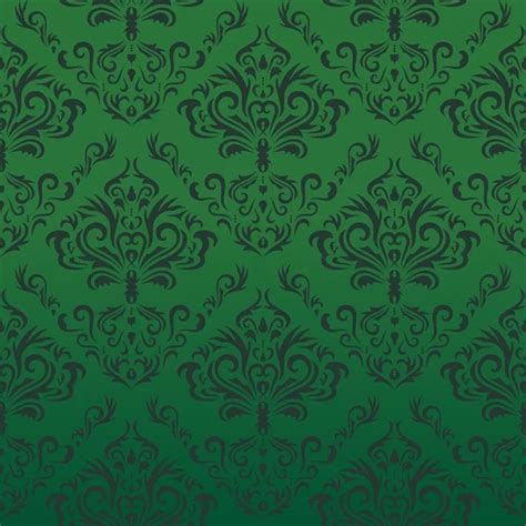 Royal Green Wallpaper 스톡 벡터 로열티 프리 Royal Green Wallpaper 일러스트레이션 페이지