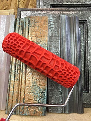 Using a paint roller is a quick way to modify the interior and exterior walls of your home. 7" Decorative Art Roller - Crocodile Skin Pattern - Buy ...
