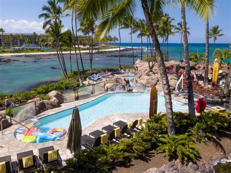 Swimming Pools And Waterslides Hilton Waikoloa Village Hawaii Resort