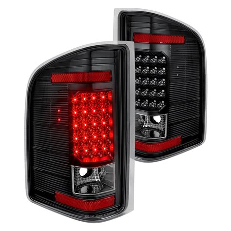 Lumen Chevy Silverado With Factory Led Tail Lights 2011 Black Led