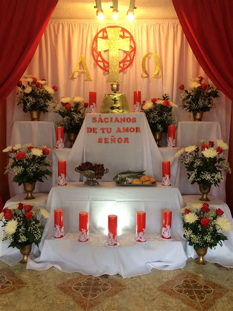 Decoración Del Altar, Decoraciones Del Altar De La Iglesia 9F1 Funeral