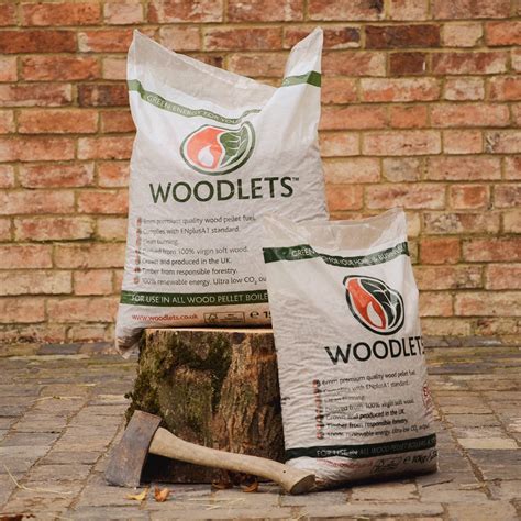 Woodlets Wood Pellets 720kg Easy Delivery Kiln Dried Logs