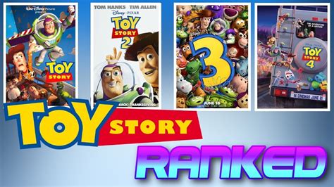 Every Toy Story Movie Ranked Youtube
