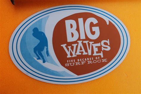 Big Waves Five Decades Of Surf Rock N Roll Aloha Wave V5 Vintage Surfing Sticker Ebay