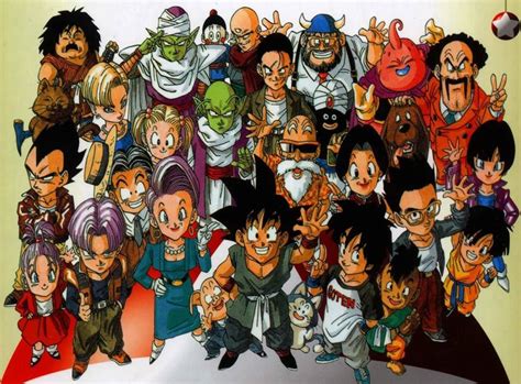 When current manga creators are asked about the thing that inspired them to become artists, the first name that comes up is usually akira toriyama. The cast of Dragon Ball Z at the end of the series. (With ...