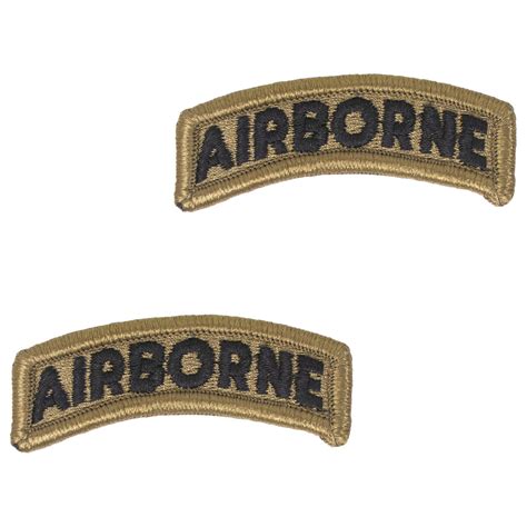 Army Airborne Ocp Embroidered Tab Vanguard Industries