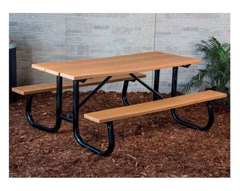 Foreverredwood.com has been visited by 10k+ users in the past month 8 Ft. Heavy Duty Recycled Plastic Picnic Table with Welded ...