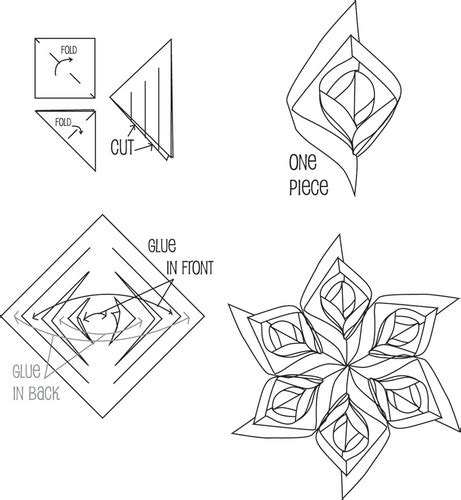 5 Best Images Of 12 Sided Snowflake Printable Template Frozen