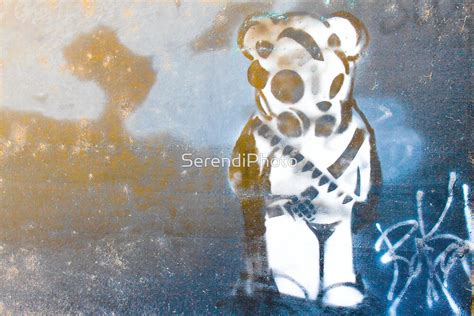 Faded Graffiti Bear By Serendiphoto Redbubble
