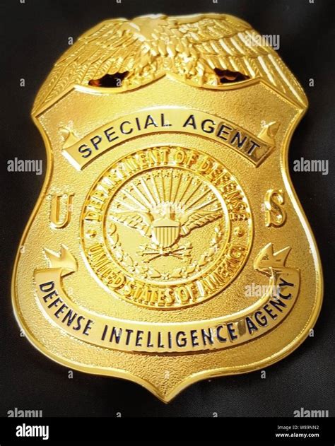 Defense Intelligence Agency Special Agent Badge Stock Photo Alamy