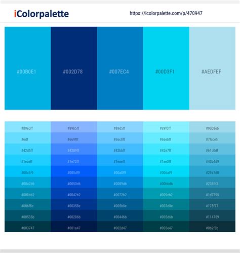 35 Light Blue Color Palette Curated Collection Of Color Palettes