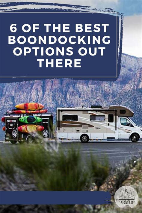More important than style or size is what's included in the camper you choose. Best Boondocking RV Options for Your Next Adventure | Boondocking, Boondocking rv, Lite travel ...