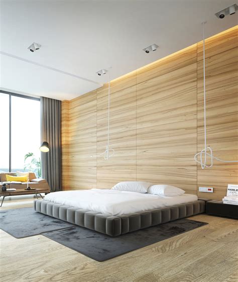 Wooden Wall Designs 30 Striking Bedrooms That Use The Wood Finish Artfully