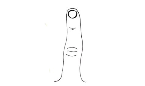 How To Draw A Finger My How To Draw