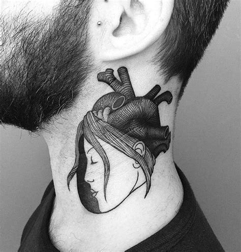 Latest Neck Tattoos Decent And Trendy Ideas You Just Love That Ideias