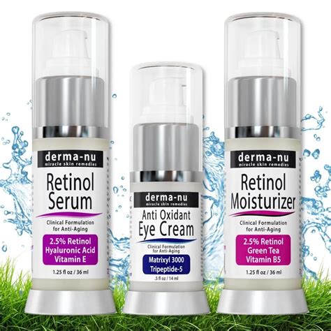 Buy Retinol Skin Rejuvenation System Anti Aging Products Derma Nu 3