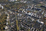 Mainz von oben - Campus der Johannes Gutenberg-Universität Mainz im ...
