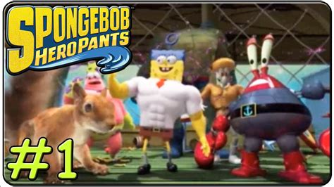 Spongebob Heropants 100 Walkthrough Part 1 Level 1 3ds Youtube
