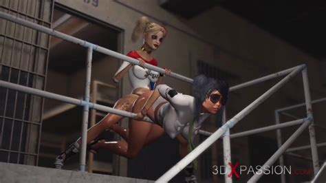 Harley Quinn Fucks Hard A Female Prison Officer With A Strapon Xxx Mobile Porno Videos