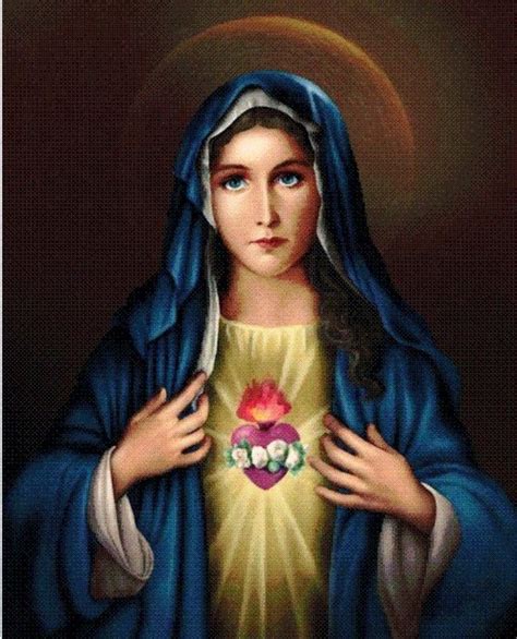 Blessed Mother Mary Blessed Virgin Mary Religious Icons Religious