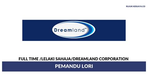 Jobs at jora, create free email alerts and never miss another career opportunity again. Dreamland Corporation (Malaysia) Sdn. Bhd. • Kerja Kosong ...