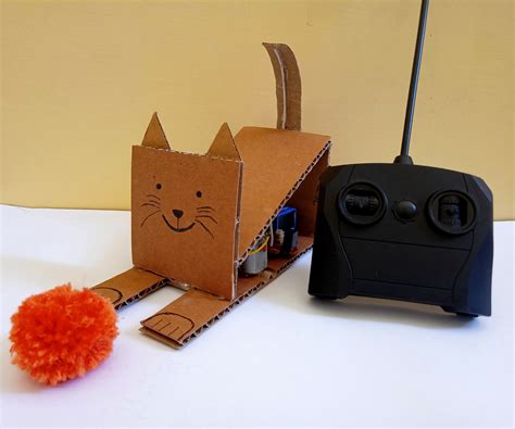 Rc Cardboard Cat 8 Steps With Pictures Instructables