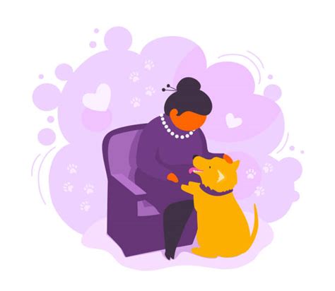 Hand Petting Dog Illustrations Royalty Free Vector Graphics And Clip Art