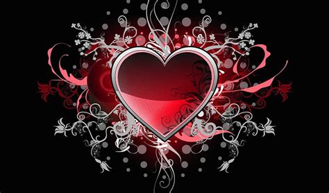 Red Heart Valentine Lovely Paradise Heart Hd Wallpaper Peakpx