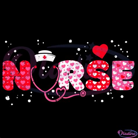nurse valentines day svg digital file nurse life svg love and nurse svg