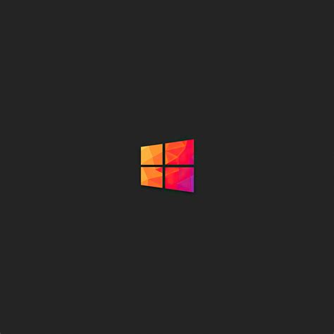 2048x2048 Windows 10 Polygon 4k Ipad Air Hd 4k Wallpapers Images