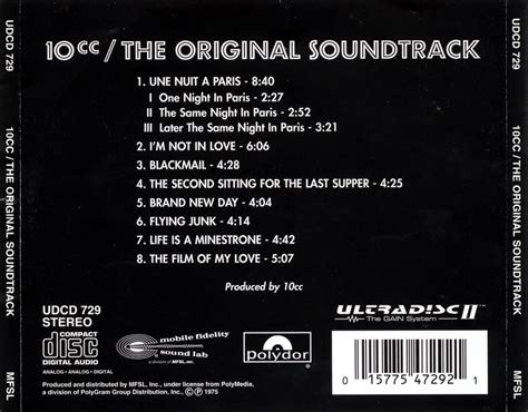 My Music Collection: 10cc - The Original Soundtrack