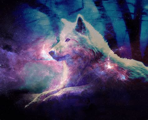 Hình Nền Galaxy Wolf Đáng Yêu Top Những Hình Ảnh Đẹp